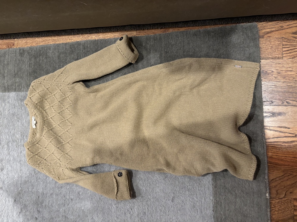 Burberry London Wool Sweater Dress